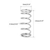 TA-VIGOR 10Pcs Compressed Spring, 4mm OD,0.4mm Wire Size,10mm Free Length