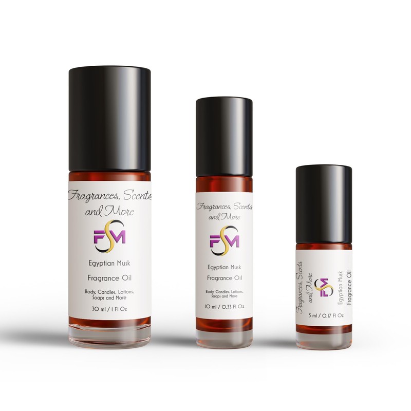 Egyptian Musk Fragrance Oil - 8 Fl Oz Plastic Bottle