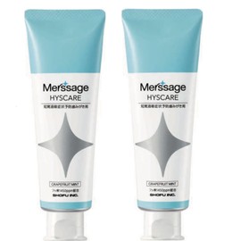Matsukaze Mersage Hiscare 80 g 1,450 ppm Grapefruit Mint x 2 Packs (Dental Exclusive, Quasi-drug)