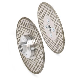 Solidure 5" Diamond Blade,Diamond Tile Blade with 5/8"-11 Arbor Cutting and Grinding for Granite,Marble,Tiles