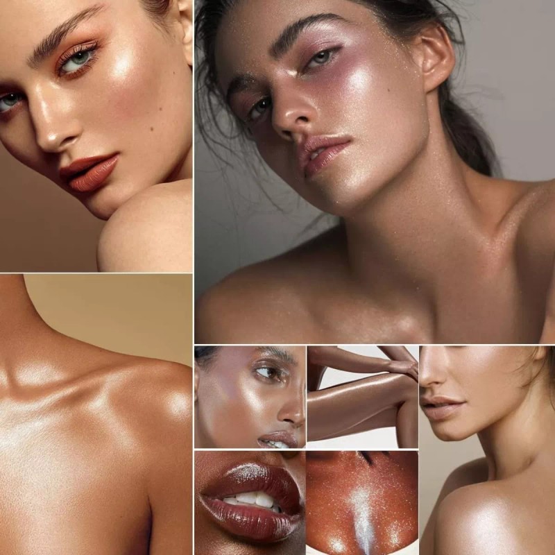 Mafab Polvo De Hada Iluminador Maquillaje Brillo Corporal Facial F