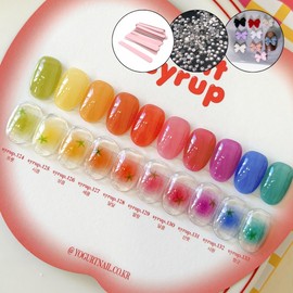 Yogurt Gel Fruit Syrup Gel + 30 Parts / 요거트젤 후르츠 시럽젤+파츠 30개