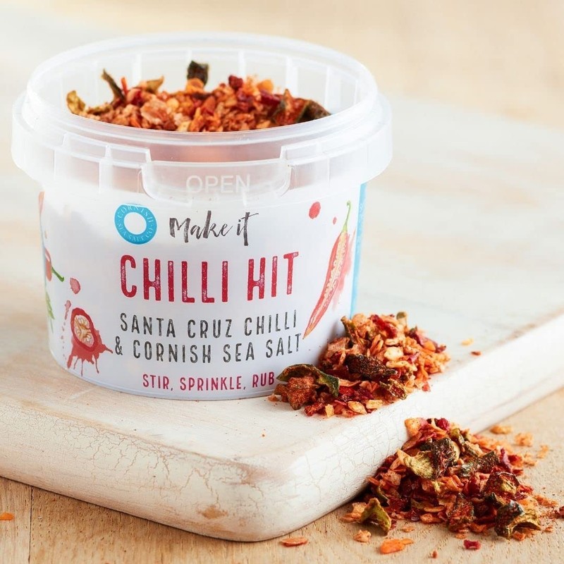 Cornish Sea Salt Chilli Pinch Pot Seasoning 50g