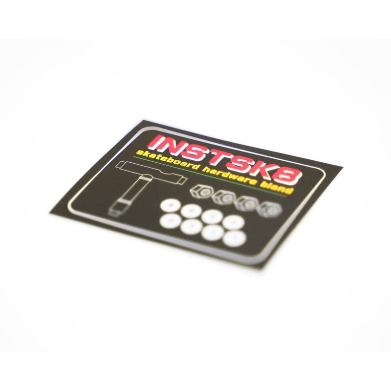 INSTSK8 Axle Nut Set Skateboard Skateboard Plus Screw Set Long