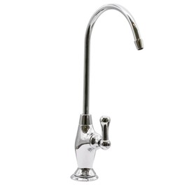 Westbrass D2033-NL-26 10" Classic 1-Lever Handle Cold Water Dispenser Faucet, Polished Chrome