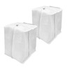 Goodsby 2 Pack Reusable Zippered Dust Bags Compatible with iRobot