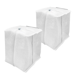 Goodsby 2 Pack Reusable Zippered Dust Bags Compatible with iRobot Roomba i1 i1+ i2 i3 i3+ i4 i4+ i5 i6 i6+ i7 i7+ i8 i8+ j5 j5+ j6 j6+ j7 j7+ j8+ j9+ s9 s9+ Clean Base Automatic Dirt Disposal
