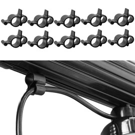 EUBEISAQI 10 Awning Clip for Rope Tarp Clip Tent Tarp Clips Awning Valance Clips Rope Lights from Your Awning Shelter for Camping Hiking Travling Gardening Tents Accessories
