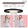 WERFORU 3 Pack Women Ladies Skinny Elastic Waist Belt Gold