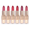 Lápiz Labial Baolishi Pearl Shimmer Hidratante Antiadherente