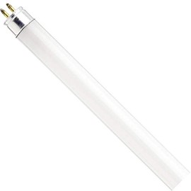 Satco 8 watts T5 0.63 in. Dia. x 11.91 in. L Fluorescent Bulb Cool White Linear 4000 K 1 pk