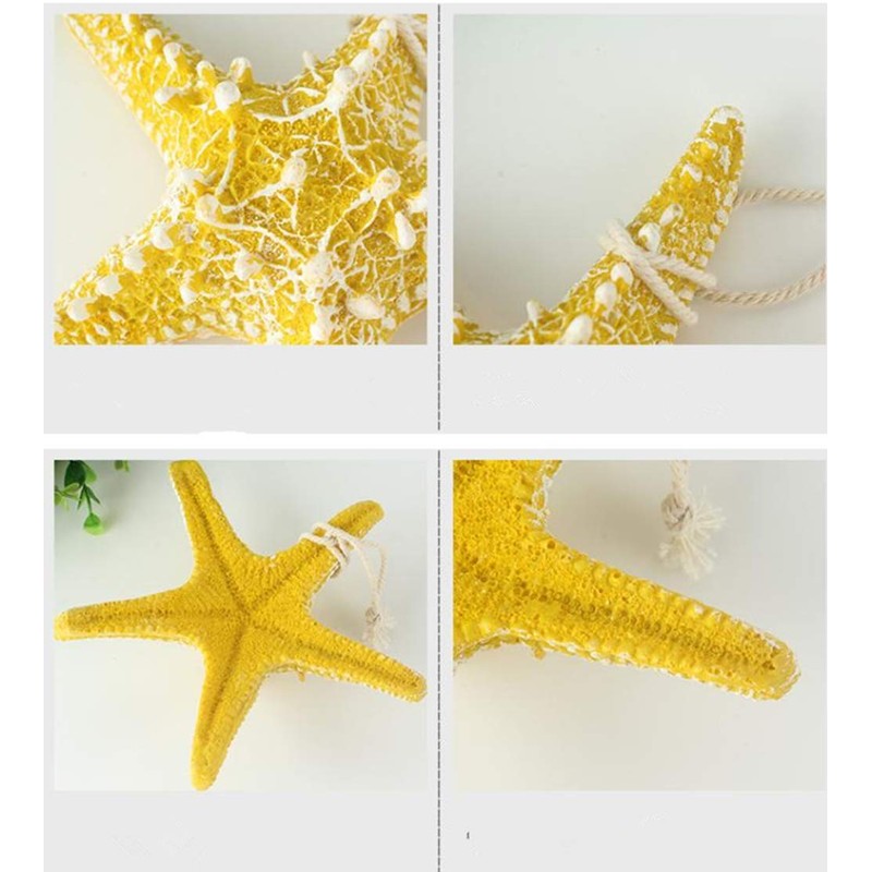 RAYLINE-DO RayLineDo Creative Mediterranean Style Design Beach Starfish Resin Five-Pointed