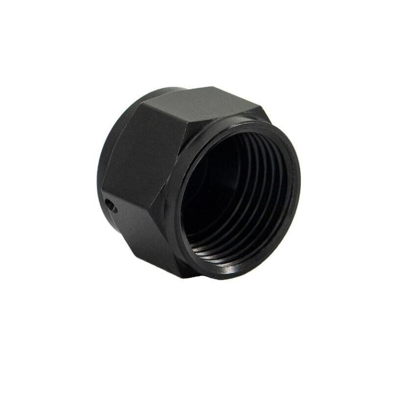 Motorsport an-8 AN8 Black Flare End Cap Blanking Plug Blocker