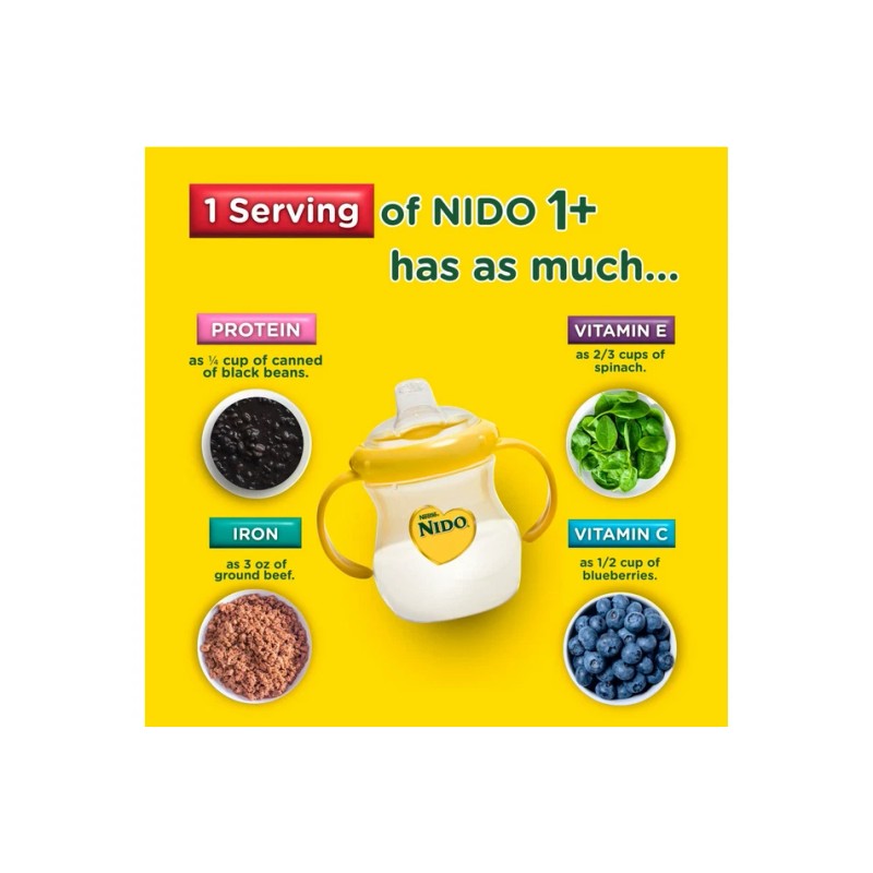 Nestlé Nestle NIDO 1+ Toddler Milk Beverage 4.85 lb –
