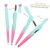 Mikinona Eyebrow Kit Trimmer Brush Clip for Women Precision Tweezers