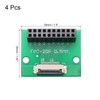 sourcing map 4pcs FFC FPC Connector Board 20 Pins 0.5mm