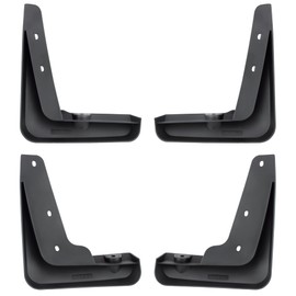 BOXI Set of 4 Front and Rear Side Mud Flaps Splash Guards Fit for Lexus ES350 ES300h 2013 2014 2015 2016 2017 2018 Base Sedan (Not Fit ES250 Model)