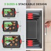 NutriChef 3-Piece Nonstick Kitchen Oven Baking Pans - Premium &