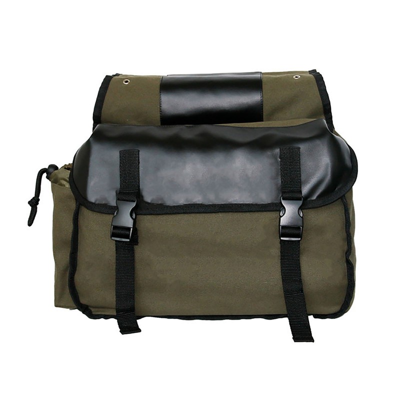 Cycling Side Bags Canvas Bike Commuting Bag Saddle Bags Large