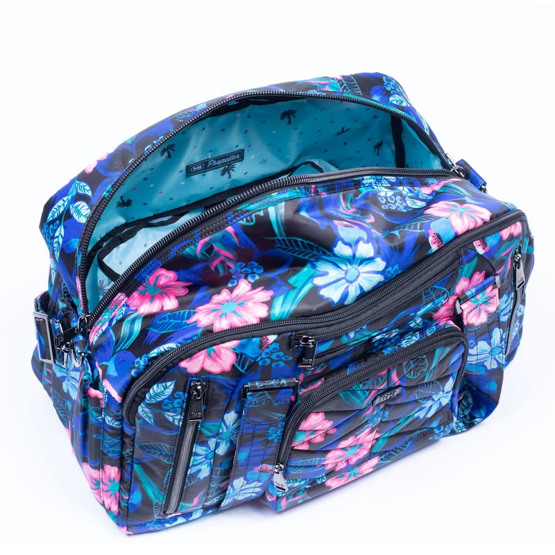 Lug Women's Quilted Duffel Bag-Propeller 2, Resort Black