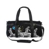 Space Astronaut Duffel Bag,Canvas Travel Bag for Gym Sports and
