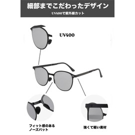 $ole only Sunglasses, Foldable, UV400, Sunglasses Case, Men's, Women's, Color Lens, Popular, Fishing, Driving, Bicycle, Climbing, Golf, Sports, Lightweight, Two-Way Specifications, black/brown