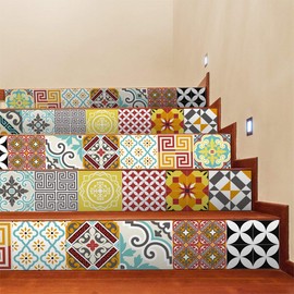Ambiance Tile Stickers Stairs