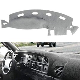 AKMOTOR Dash Cover Dashboard Cover Mat Pad for Dodge Ram 1998 1999 2000 2001 (Dark Gray) Y21