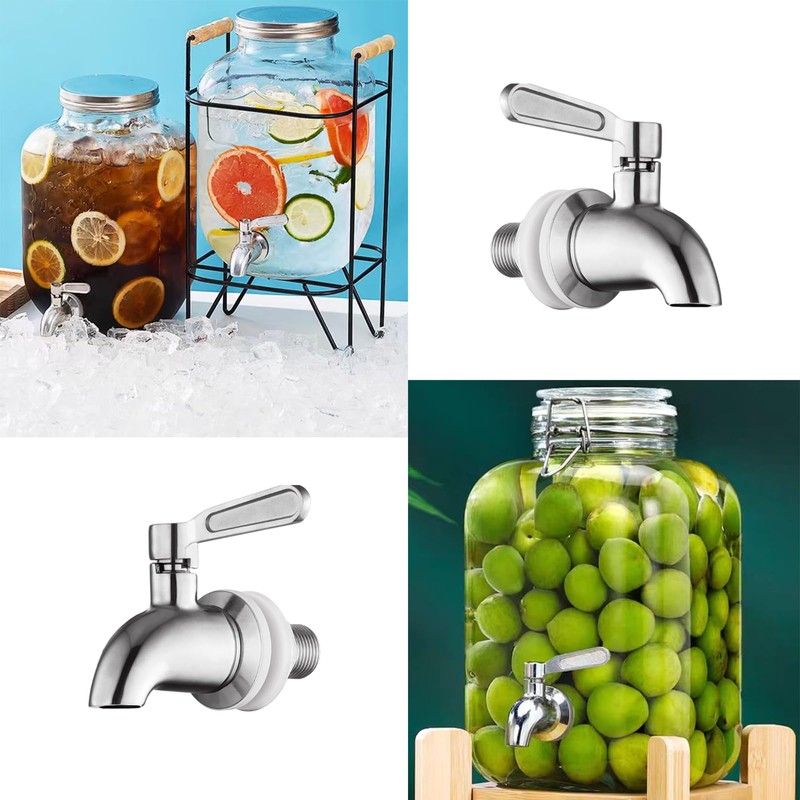 Lilaly 1 pack Stainless Steel Water Spigot, Spigot for Beverage