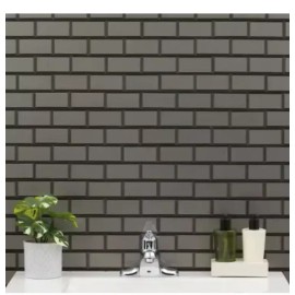 MSI Crisson Bevel Subway Peel and Stick 12" x 12" Textured Glass Stone Look