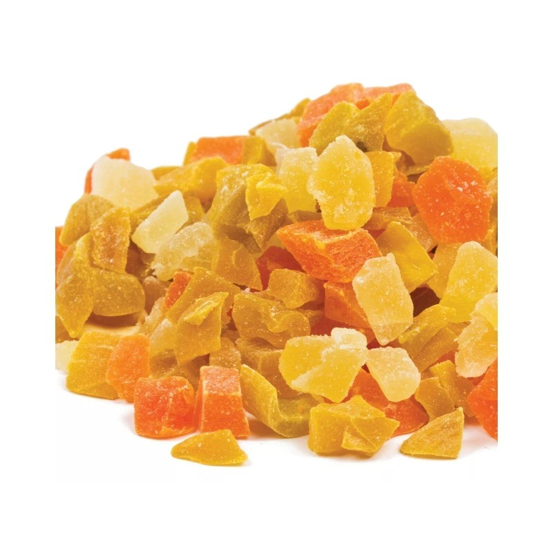 Bulk Foods Inc. Tropical Fruit Trio 1 Pound Dried Fruit