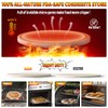 5 PCS Large Pizza Stone Set,Heavy Duty 16" Pizza Stone