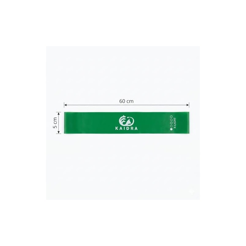Bandas de Resistencia para Ejercicio, Set de 5 Piezas, 60x5
