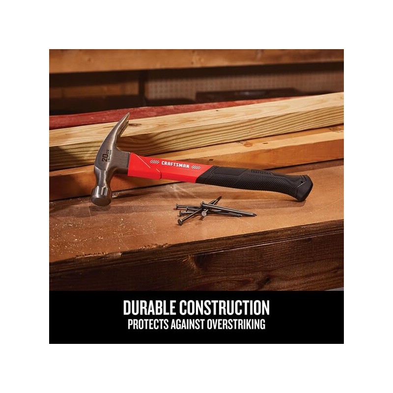 CRAFTSMAN Hammer, 20 oz Fiberglass General Purpose (CMHT51399)