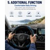Car Steering Wheel Cover for 14.5–15 Inch Wheels – PU