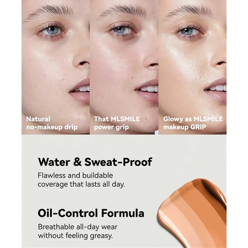 Elite Eves Face Liquid Foundation - Oil-Control Matte Waterproof Lasting