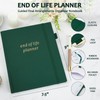 End of Life Planner, Guided Estate Planning Organizer with Tabs,