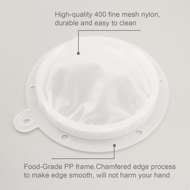 400 Mesh Nylon Mesh Wine Filters to Remove Sediment Wine