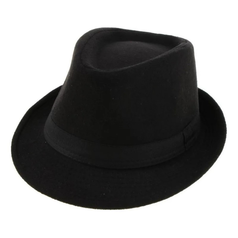 Sombrero. Sombrero Fedora De Fieltro De Lana.