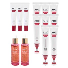 AHC Eye Cream Season 14 Full Lift T Gua Sha Lifting 40ml 8pcs + 12ml 3pcs + Gold Firming Ampoule 2 / AHC 아이크림 시즌14 풀 리프트 T괄사 리프팅 40ml 8개+12ml 3개+골드퍼밍앰플2
