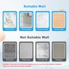 Hibbent Showerhead Holder, Strong Adhesive and Waterproof Handheld Shower Holder