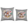 Funny Hallothanksmas Otters Lovers Throw Pillow
