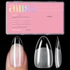 AILLSA Medium Almond Nail Tips - 450pcs Thickened False Nail