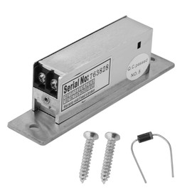 Electric Strike Door Lock, Adjustable Narrow Type Lock with Double Unlock Mode, Access Control, Embedded Installation, for Home Office Building