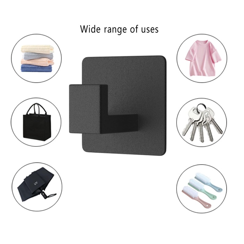 Adhesive Towel Hooks Wall Hooks Set Used for Hanging Coat,