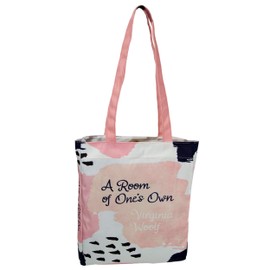 Well Read A Room of One’s Own Book Themed Tote Bag for Book Lovers - Ideal Literary Gifts for Book Club, Readers, Authors & Bookworms - Reusable Shoulder Bag Company