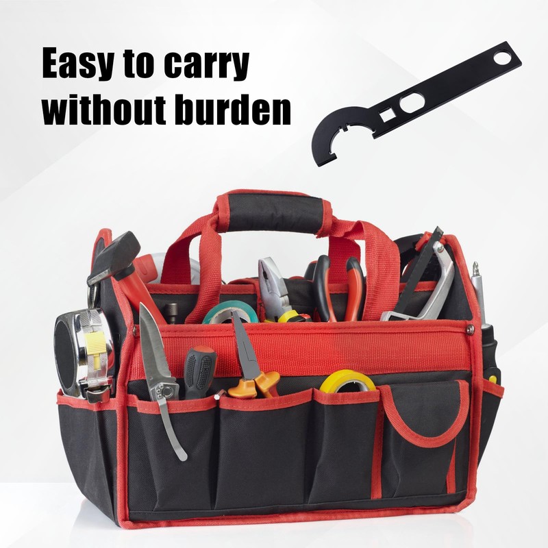 PEUTIER Multifunctional Buffer Tube Nut Wrench, Carbon Steel Armorer Wrench