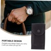 SAFIGLE Practical Dark Grey Travel Watch Pouch Case Non-woven Storage