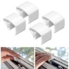 Victoria M. Aluminium Venetian Blind, 70 x 130 cm, Silver,