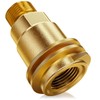 CALPOSE QCC1 Propane Adapter, 5042 Propane Gas Fitting Hose Adapter